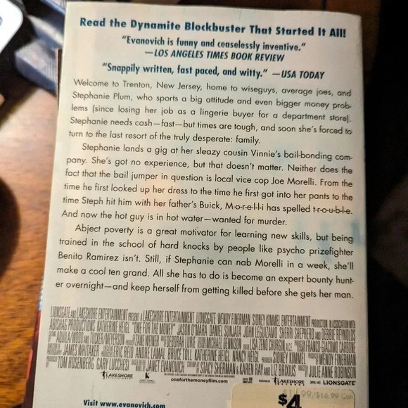 One for the Money by Janet Evanovich - Picture 2 of 2